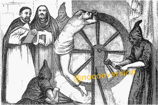 People think Jihad is bad ... Church did same torture sometime worse to convert people