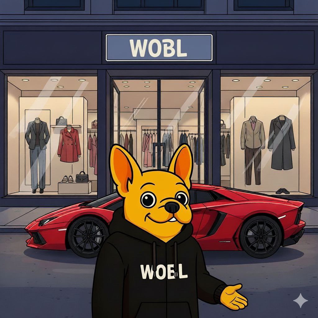 From sidewalk to storefront, WOBL stays in style. 🐕🚗👔

CA: 0xce8E2ce555ee856808811e2D02A91b447Ad9d393

#WOBL #MauiBowWowee #Crypto #MemeCoin #BowWowBelievers #WOBLverse #BaseChain #DogCoin #DeFi #TokenLife #CryptoMeme #MauiCoin #WOBLtoTheMoon #WobblersUnite
