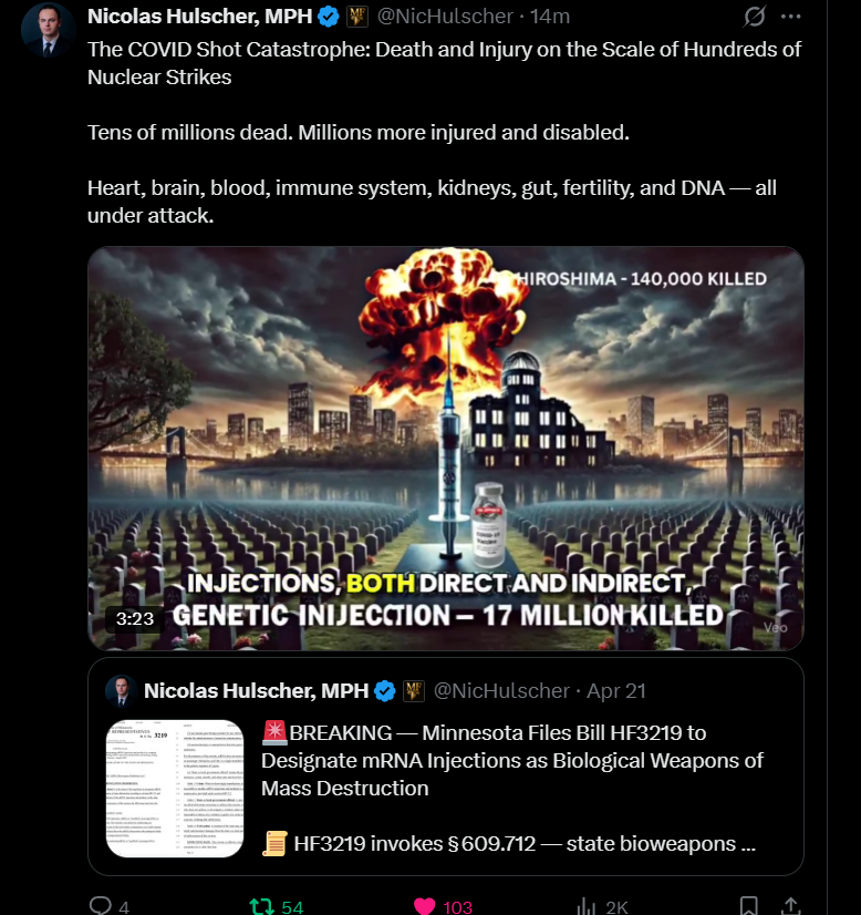 ChariHor's tweet photo. @UZLeuven @vanranstmarc @FranckenTheo  @pdsutter @tomvangrieken @federalepolitie Niet min eh mannen....    @KremlinRussia_E @RobertKennedyJr @RealLTCRicBosi  @rattletrap1776   Kunnen jullie zorgen dat ook in EU de waarheid doorbreekt aub ?   Niet min eh mannen.... 

https://t.co/ulBaSytcJ9 https://t.co/Hq5fNRdyjK