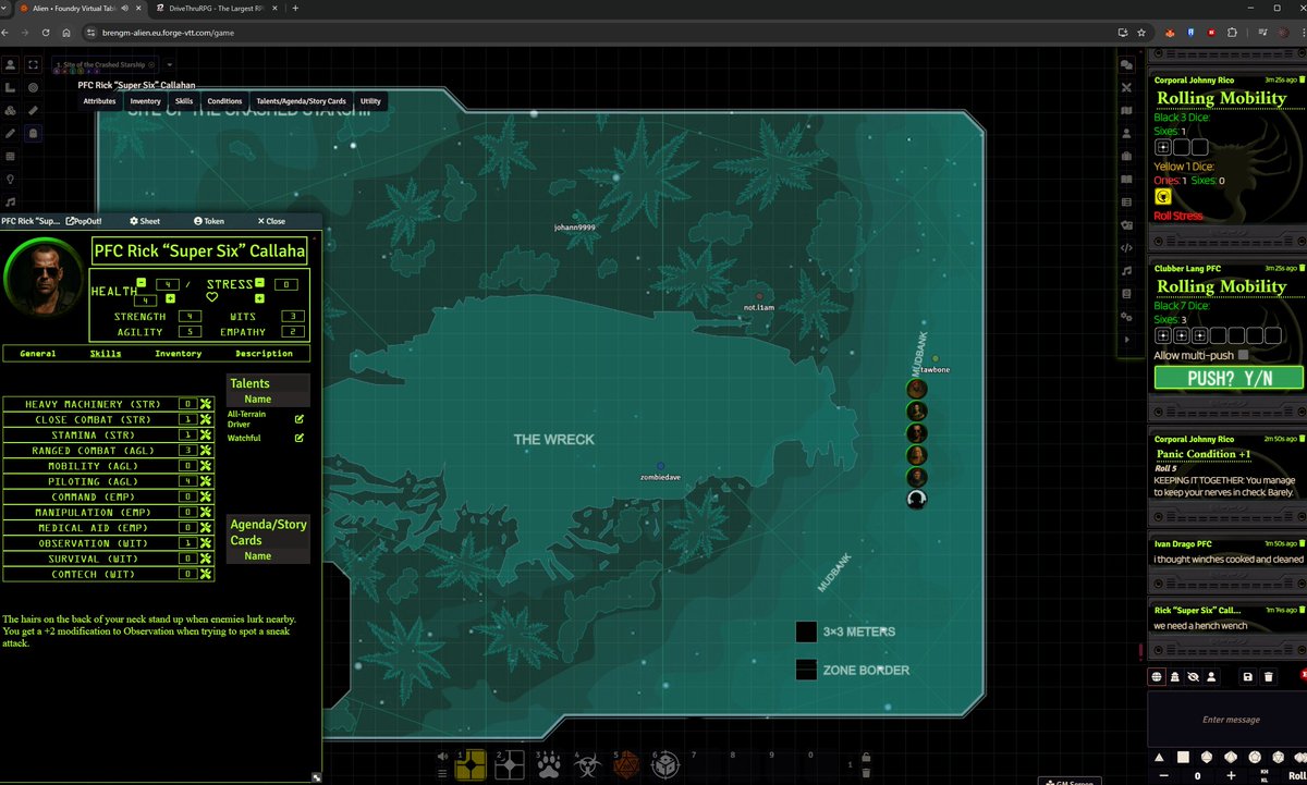 Lovely bit of #Alien RPG

#TTRPGs