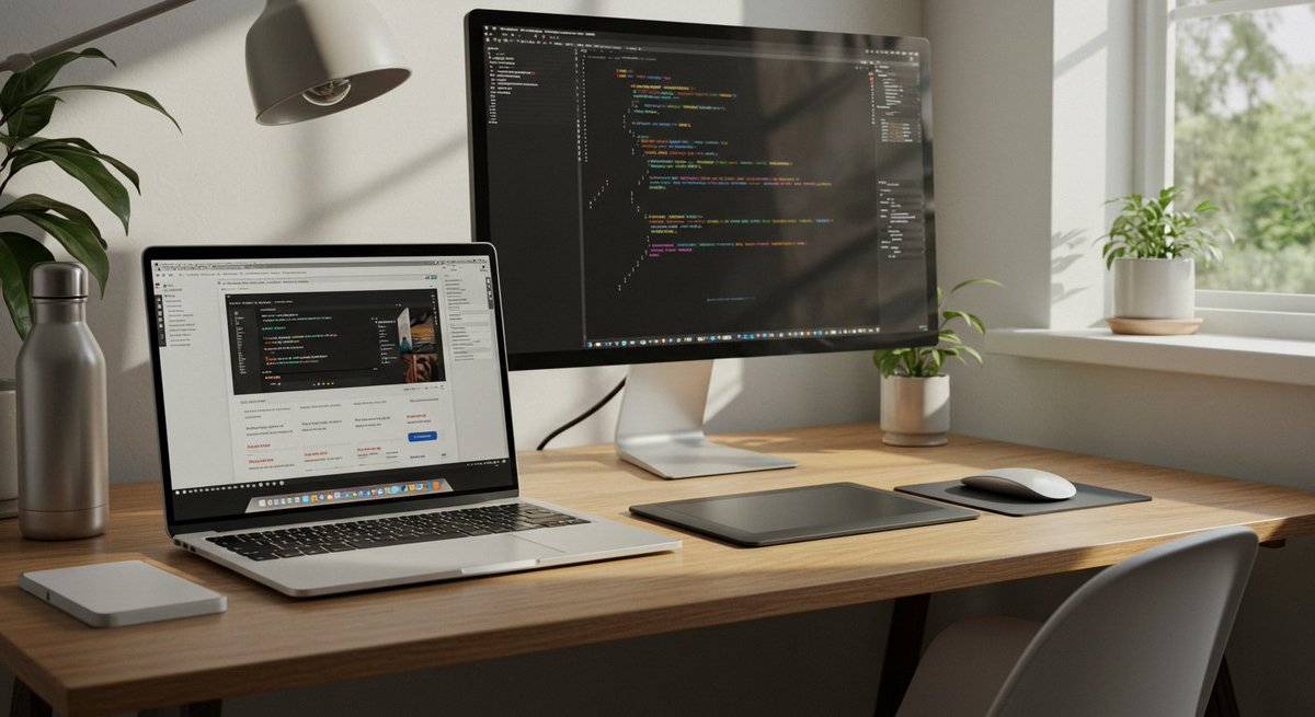 Cybercoding123's tweet image. Most small businesses think they don't need a website because "everyone knows us locally."
I've watched competitors with basic websites steal clients from established businesses that only relied on word-of-mouth and a few social media post.
Here's what I see happening: A…
