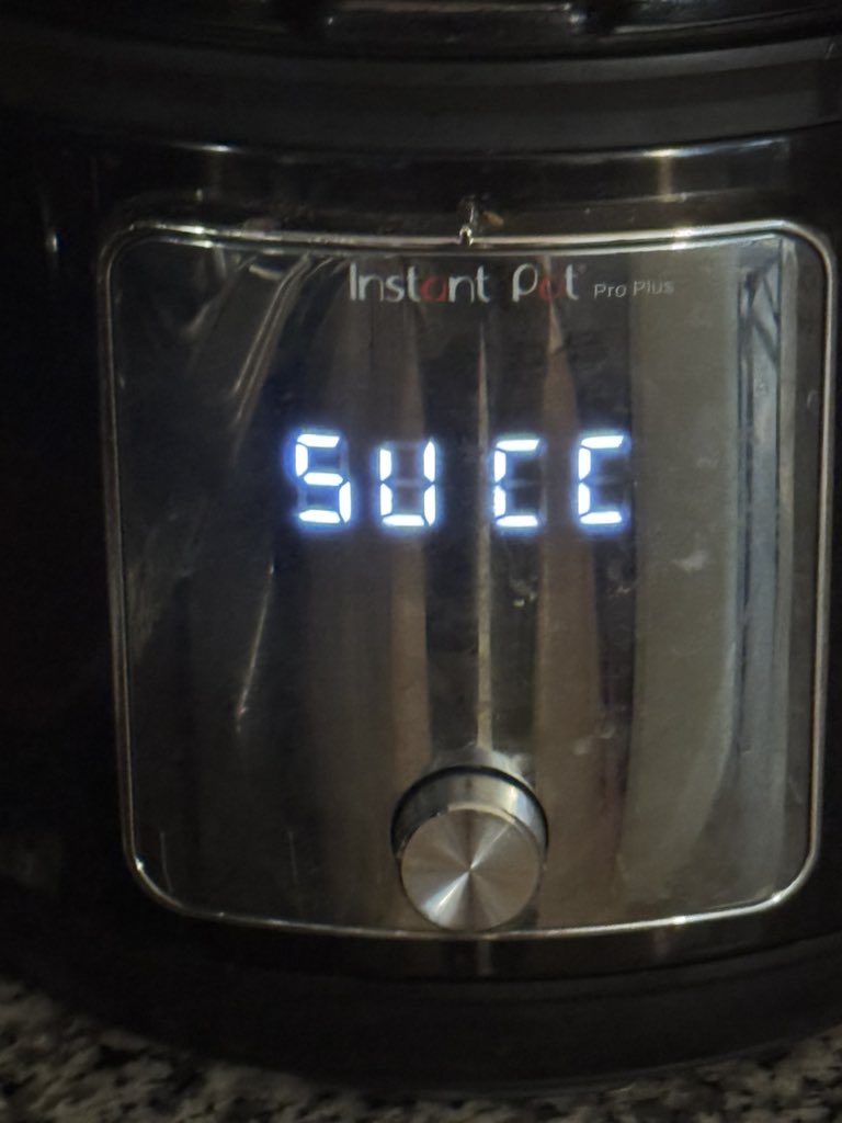 Even my instant pot hates me.