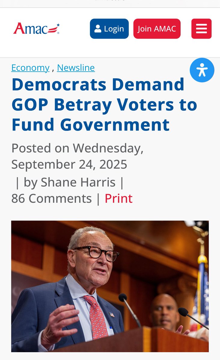 <a href="/RepJasonCrow/">Rep. Jason Crow</a> “..Democrats are demanding that Republicans undo the provisions in the OBBB passed earlier this year which target waste, fraud, and abuse in Medicaid.

Measures to kick illegal aliens off Medicaid and institute modest work requirements (just 20 hours per week) for able-bodied