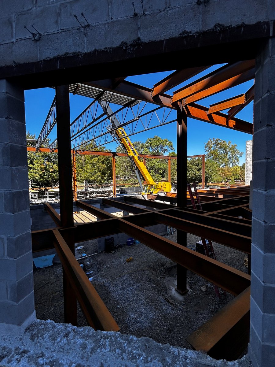 🚧🏗️ Big momentum at <a href="/BallState/">Ball State</a> — work progressing rapidly on the Eric Foss Championship Performance Center by MSA Sport + <a href="/msa__design/">MSA Design</a>  ⚙️
This is the next frontier in <a href="/MACSports/">MACtion</a> — purpose-built to help Cardinals Train. Compete. Succeed.™
<a href="/BallStateSports/">Ball State Sports</a> <a href="/JeffMitchellBSU/">Jeff Mitchell</a> #BSU