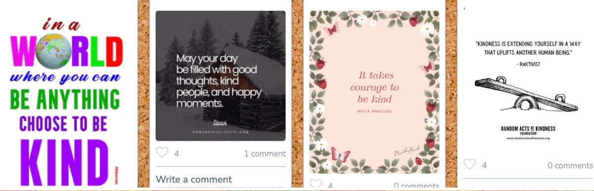 Our <a href="/nherisd/">Northwood Hills Elementary</a> 4th-6th graders reviewed our strategies of Walk, Talk, and Tell and Time to ACT to help protect themselves and others from unkind words and actions of others. Check out some of the positive quotes about kindness and being an upstander they found! <a href="/RISDcounselors/">RISD Counselors</a>