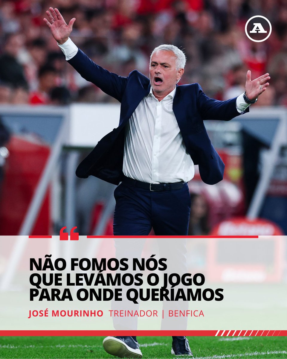 abolapt's tweet image. José Mourinho, treinador do Benfica, fez o rescaldo à vitória sofrida frente ao Gil Vicente 🎙️🦅

#josemourinho #benfica