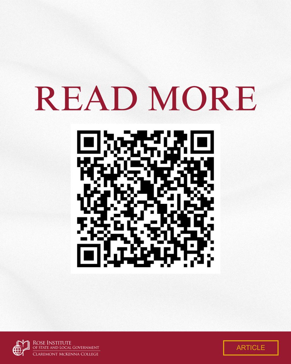 Rose Institute of State and Local Government tweet media