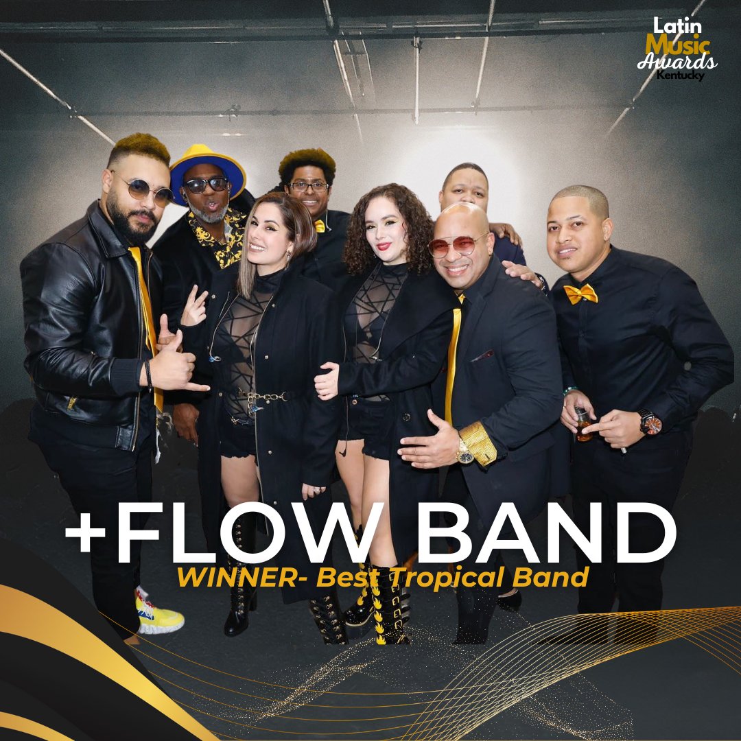 Congratulations +Flow Band!

Felicidades to +Flow Band for winning Best Tropical Band at the 7th Edition Latin Music Awards KY.

#LatinMusicAwards #7thEdition #Felicidades #FlowBand #BestTropicalBand