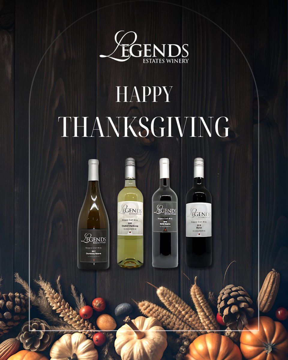 🍂 From our vineyard family to yours — Happy Thanksgiving! 🦃🍷 May your day be filled with gratitude, laughter, and a glass of Legends.

legendsestates.com