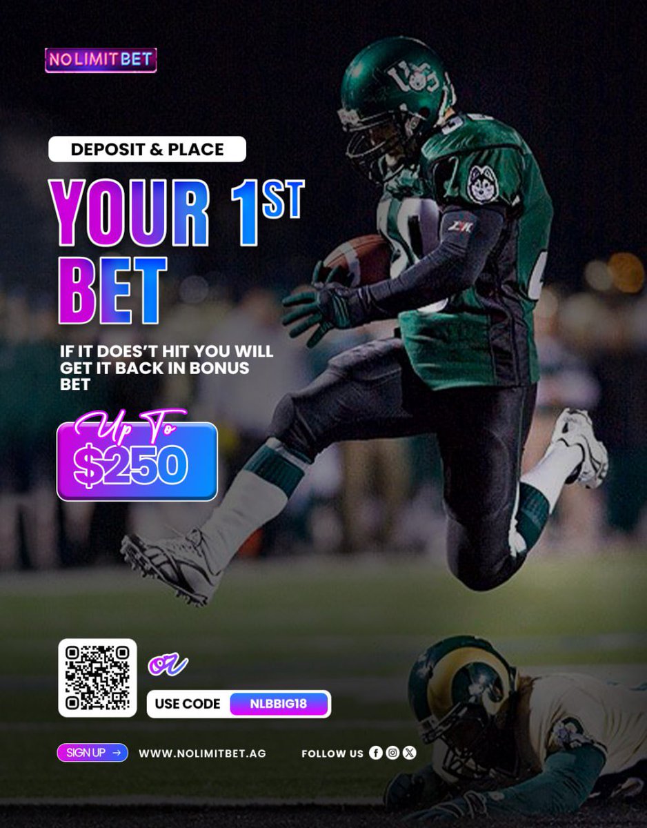 KINGLBPUNDIT's tweet photo. 🚨 First Bet Safety Net 🚨
Place your 1st wager and if it doesn’t hit, you’ll get it back in a Bonus Bet up to $250! 🔥
👉 Use Code: NLBBIG18
👉 Join Now:https://t.co/3ZfCKzBwhG
💸 No better way to start the action!
#SportsBetting #FirstBet #BetSmart #BettingLife #GamedayVibes https://t.co/rF6VwAsLHD