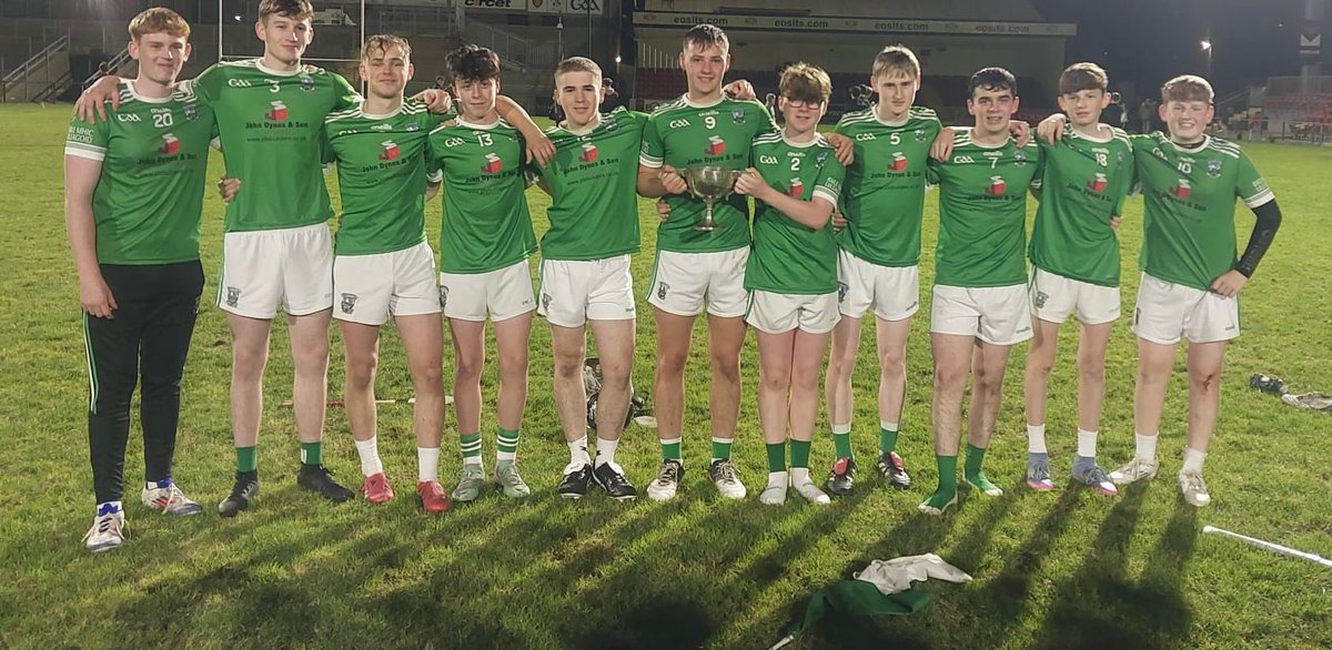 Congratulations to <a href="/BallygalgetGAC/">Ballygalget GAC</a>  on their recent <a href="/officialdowngaa/">Official Down GAA</a> minor hurling win! Plenty of <a href="/OLSPCK/">OLSPCK</a> students past and present playing! #teamknock🖤💙