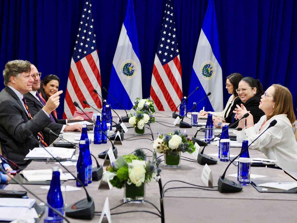 Of the many partnerships we've strengthened under the leadership of <a href="/POTUS/">President Donald J. Trump</a> and <a href="/SecRubio/">Secretary Marco Rubio</a>, the one with El Salvador has made our region safer and stronger.  We'll continue to increase prosperity for our citizens and support our shared regional priorities such as returning