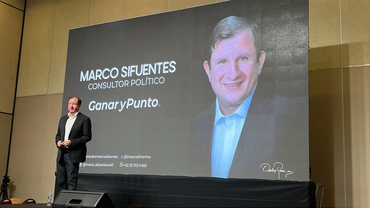 Inicia la conferencia magistral de Marco Sifuentes "Ganar y punto" en la #CumbreCartagena 🇨🇴

"Cuando no tenemos claro hacia dónde vamos, se pierde el rumbo"- <a href="/1marcosifuentes/">Marco Sifuentes</a> <a href="/CumbreCP/">CumbreCP</a> <a href="/CumbreOnline/">Cumbre.Online</a> <a href="/PolitologosD/">Politólogos Digitales</a>