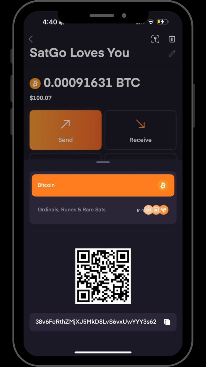 We want to preload a few wallets from the community for what’s coming next week

Drop your SatGo wallet and a screenshot

We’ll pick 10 in the next 24h