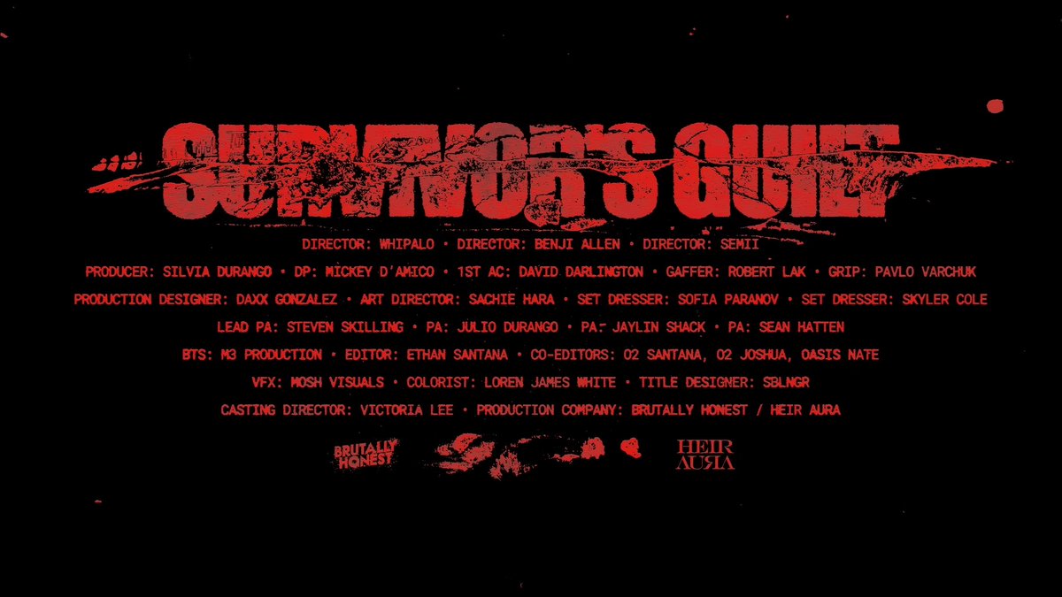 sblngr's tweet image. some end credit designs