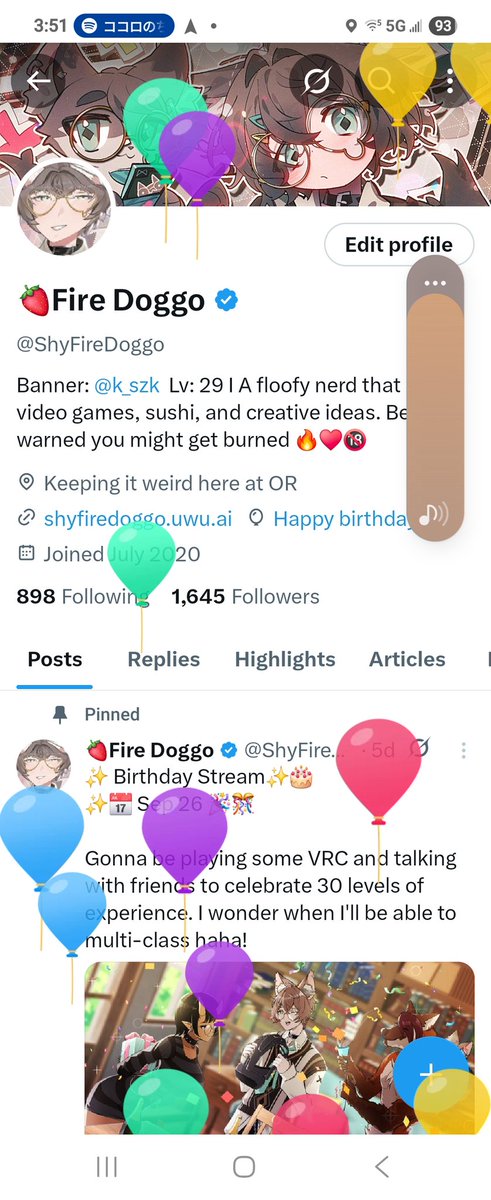 🍓Fire Doggo tweet media