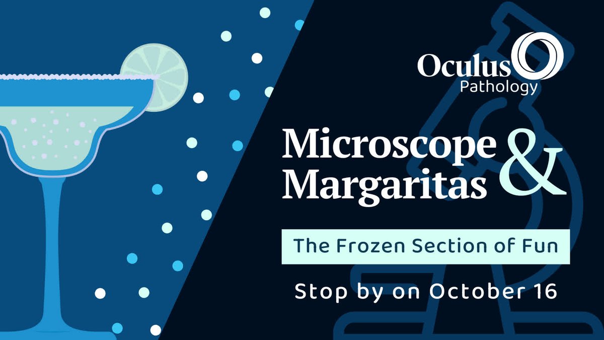 Oculus Pathology invites you to Microscope &amp; Margaritas, a relaxed happy hour for providers and clinic partners.
Hosted at De Nada Cantina, this is a chance to wind down and reconnect.
📅 Thursday, Oct. 16 | 5:30–8:30 PM
📍 4715 E Cesar Chavez St, Austin, TX
Whether you're st....