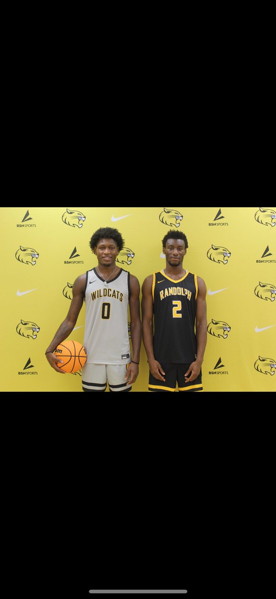 Thank you to <a href="/Coach_Kee/">Evan Kee</a> and <a href="/RCMensHoops/">Randolph Basketball</a> for hosting our guys on campus today for their visits Jermaine Coston Jr and Emmanuel Vonhm .
So proud of you both .
Love you kids!