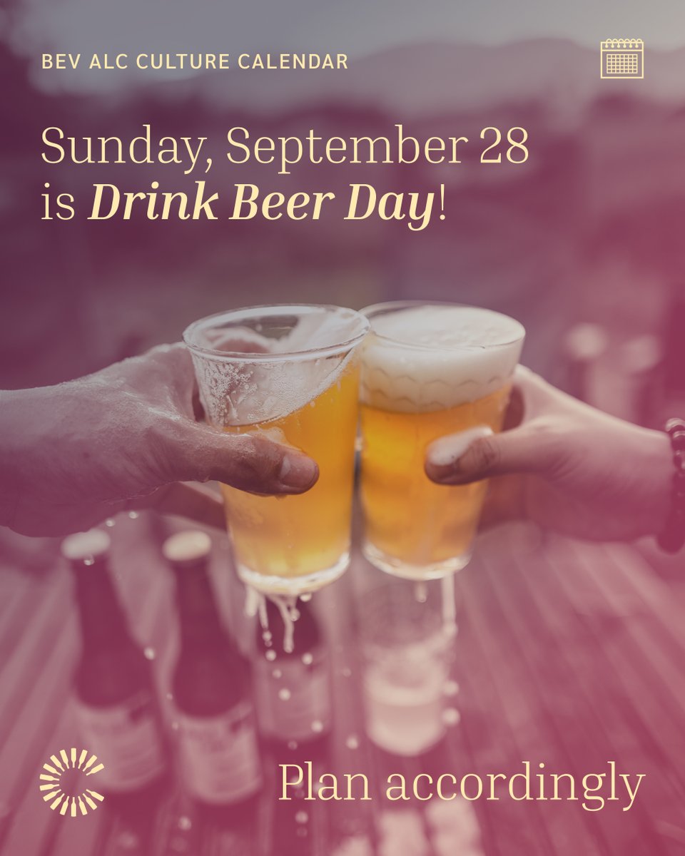 ClaretPlan's tweet image. 🍺 Heads up: Drink Beer Day is this Sunday, Sept 28.

Also real (but different):
• National Beer Day – April 7
• International Beer Day – August 1

We don&apos;t make the rules. We just… plan accordingly.

#BevAlc  #BeverageIndustry #SupplyChainPlanning #BeverageBusiness