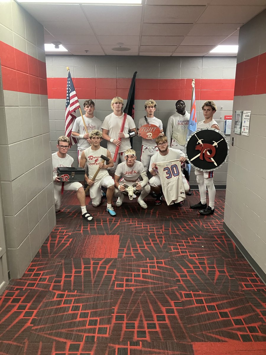Ralston FB Spotlight:
Reppin the Ram Awards tonight:
S. Christy-Toolbox
Ba Blecha- US Flag
B. Jenkins-Hammer
E McDaniel- Black Line Flag
B. Vandy-Ram Skull
Bo Blecha- TO Chain
A. McCarty- #30 Vazzano
W  Pamphile- Frosh Flag
L. Jenkins- Shield
⁦<a href="/RalstonHS/">Ralston High School</a>⁩ 
⁦