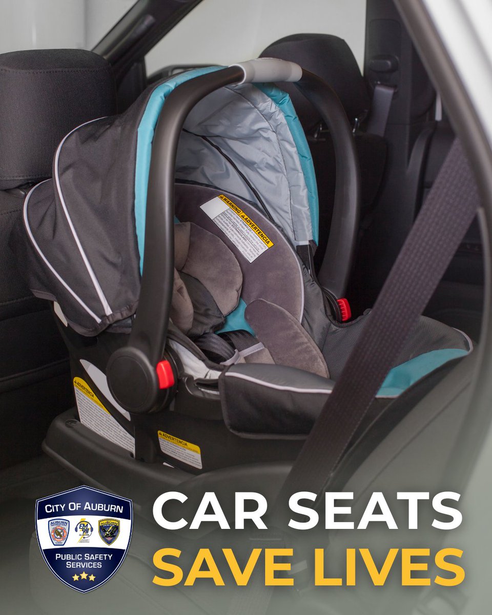 It's Child Passenger Safety Week! Did you know that over 67% of car seats are being used improperly?

According to AAA, the most common car seat missuses are:
👉 Loose installation
👉 Tether not used
👉 Harness too loose

A properly installed car seat can save lives.