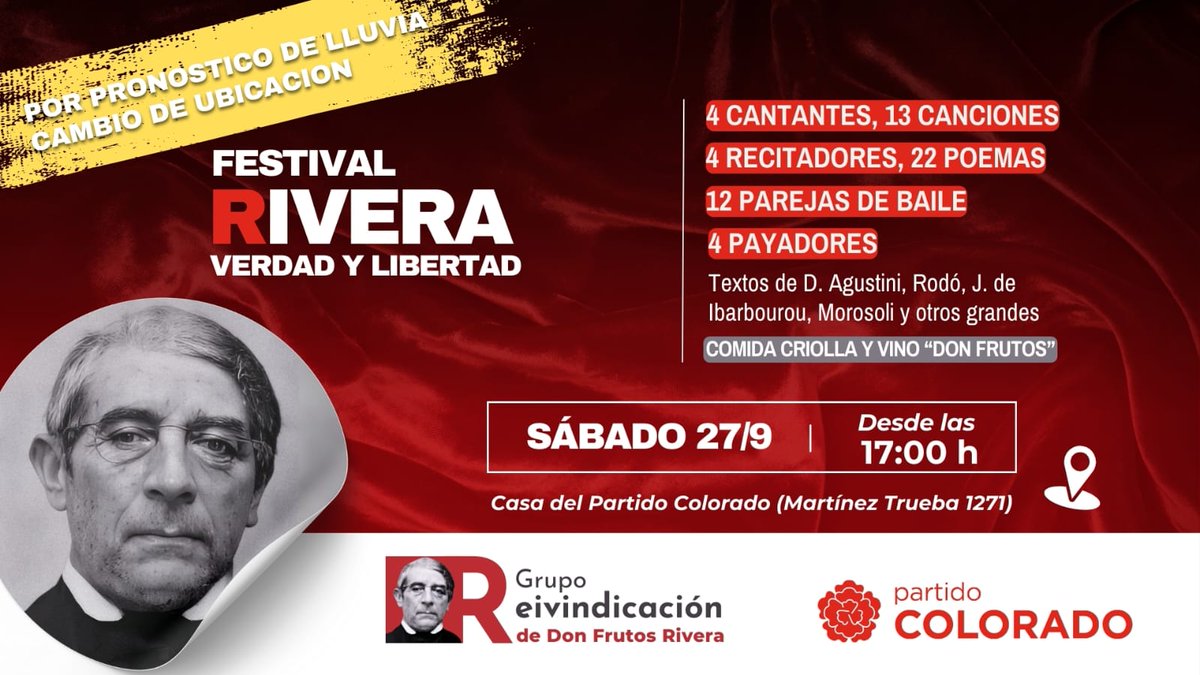 Sábado 17hs en la Casa del <a href="/PartidoColorado/">Partido Colorado</a> , están todos invitados!