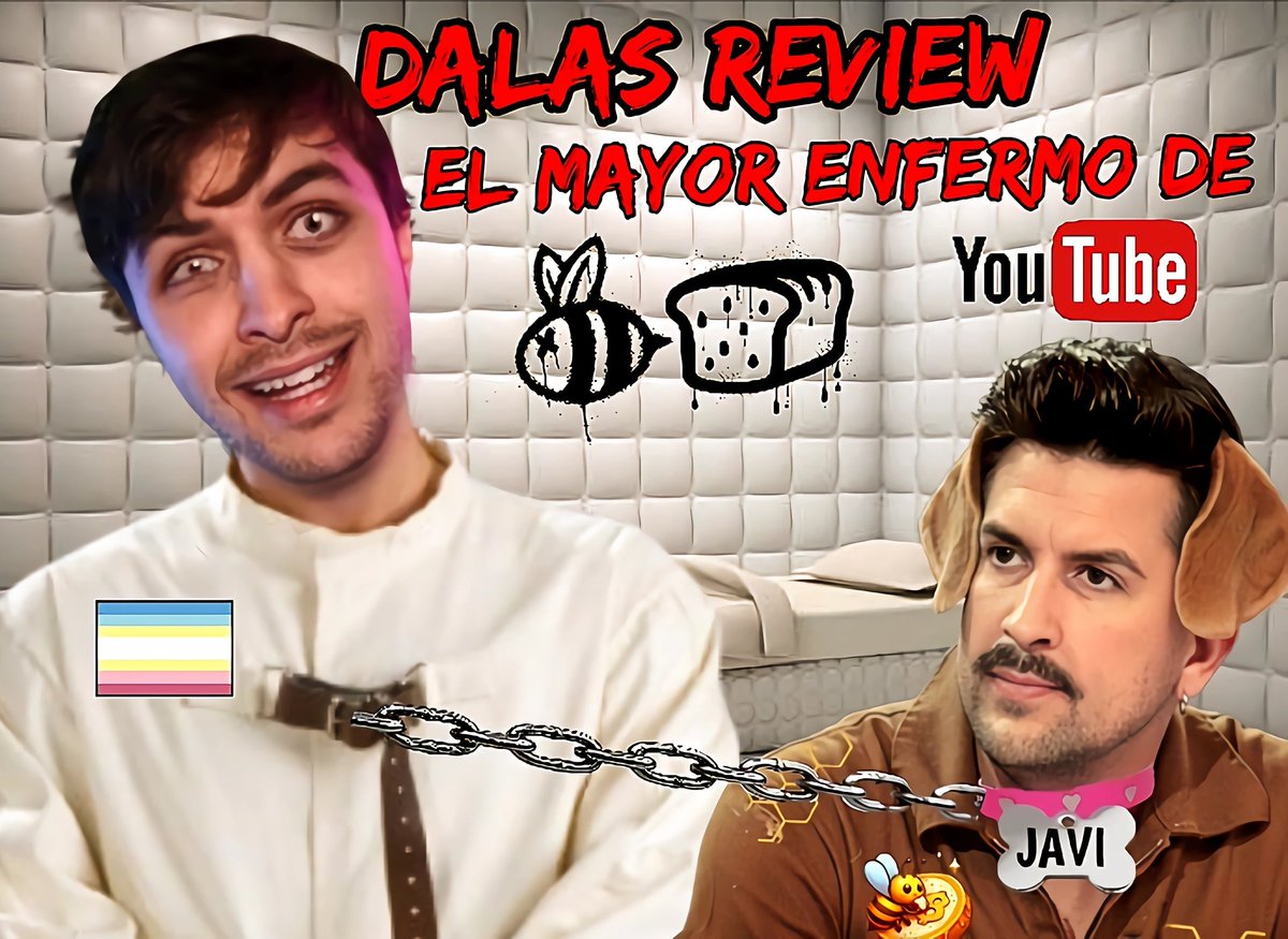 🐝🍞Dalas Review🍞🐝

Hoy se verán todas las fechorías que ha cometido este psicópata que no merece estar en YouTube, desde estafas masivas hasta pedofilia

Siendo el hilo que más me costó hacer ya que Daniel es el mayor enfermo que he visto, así que prepárense, será largo(+)