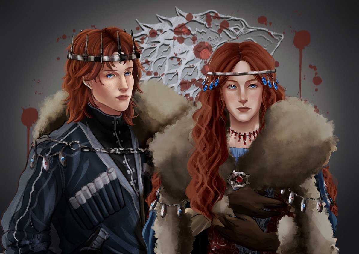 karuselii's tweet image. #Robbstark #portraitstudy + #Catelynstark

#ASOIAF #asoiaffanart #Got #agot  #GameOfThrones #Hotd #HouseOfTheDragon #Fireandblood #Fireandbloodfanart #robb #catelyn #catelyn #catelyntully #kinginthenorth #motherandson