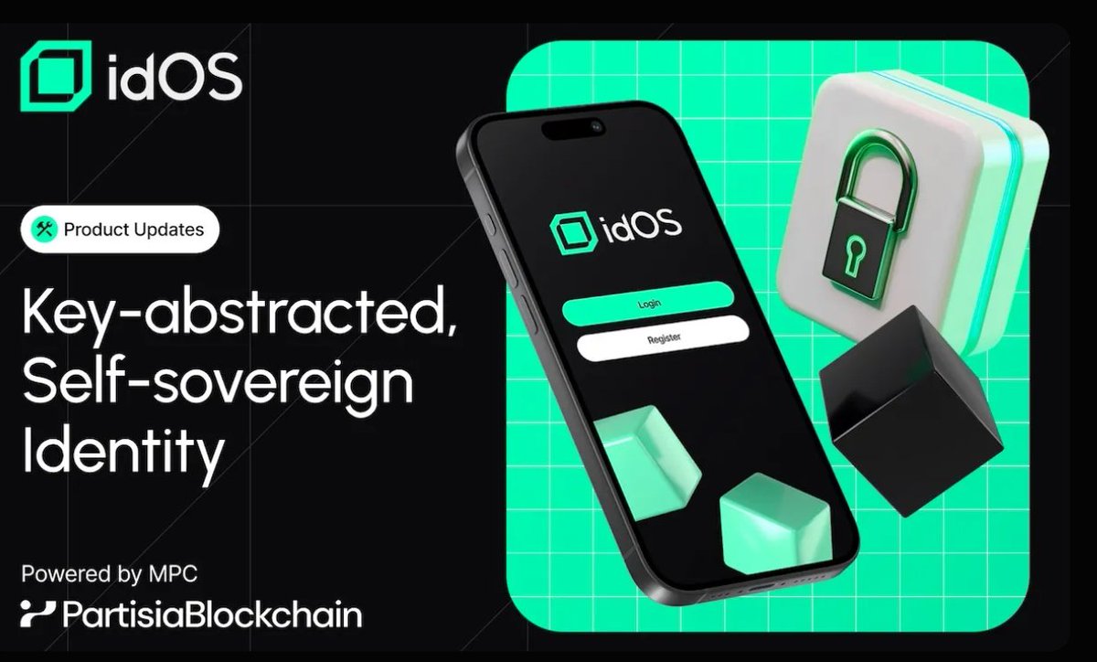 UbongHenry6's tweet image. Let's talk about the @idOS_network  Profile

idOS Profile is a key-abstracted, self - Sovereign 
identity powered by @partisiampc  Blockchain MPC 
Tech.

What does this mean? 
🔽🔽🔽

#idOS_network #Partisia @wallchain_xyz