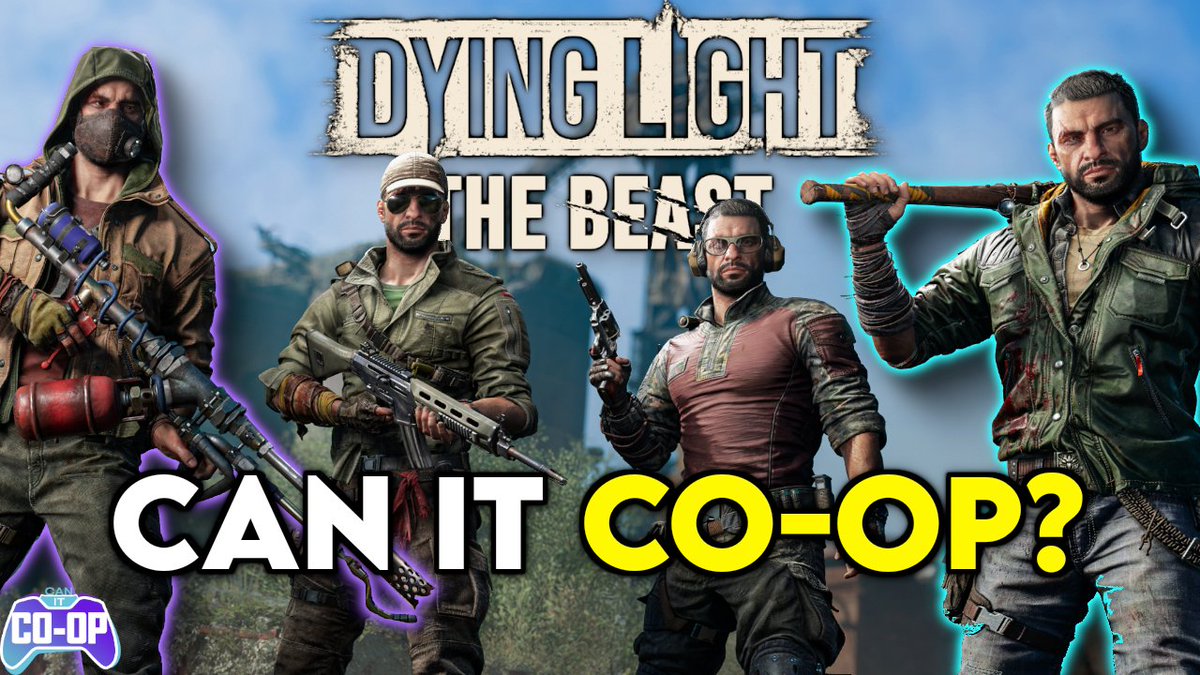 HAPPY SATURDAY! 

It's time for a new Can It Co-Op drop! We have another review for you this week with Dying Light: The Beast!

Hope you like it!
📺 youtu.be/BDPsmiNwGZQ?si…