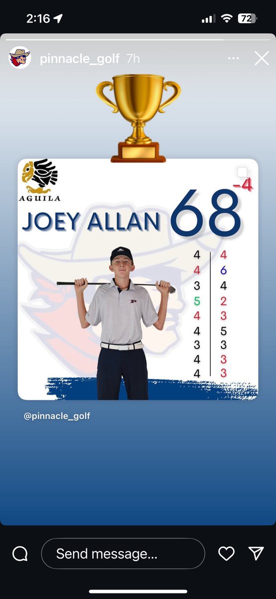 Big week for Joey and Liam….Nice shooting boys! Congrats to Joey on his commitment and his first high school tournament win!!
