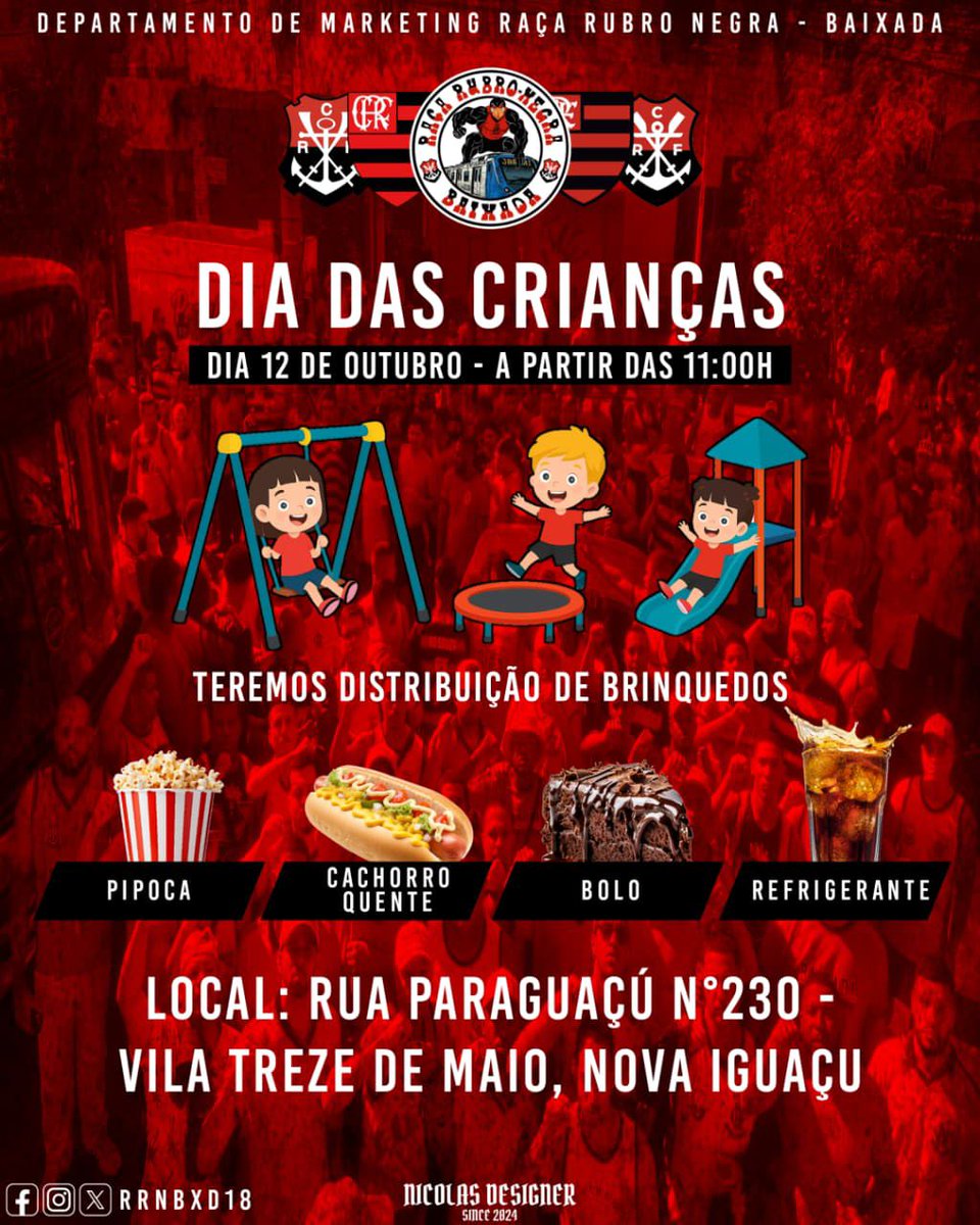 Mais uma ação da BAIXADA.