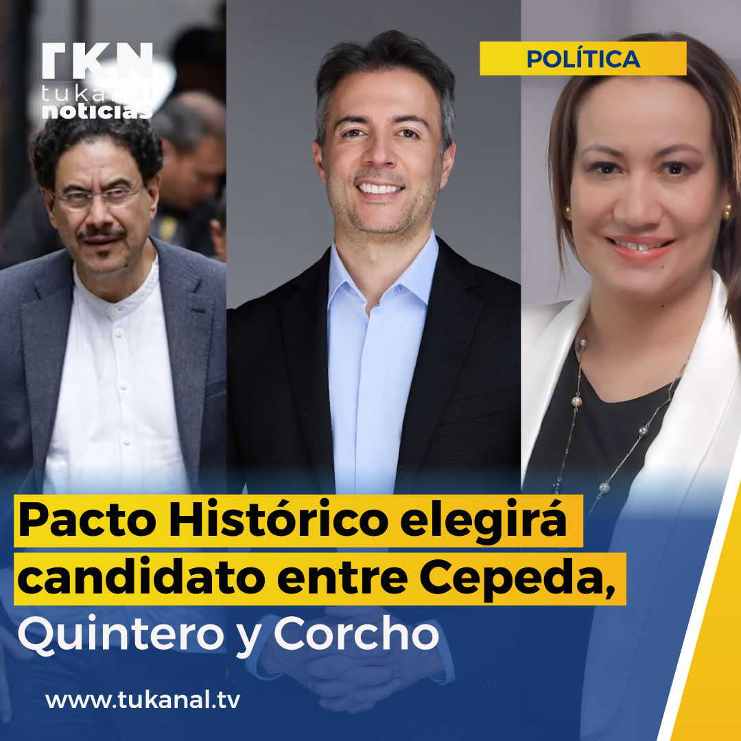 📌 El Pacto Histórico hará consulta presidencial el 26 de octubre de 2025.
En el tarjetón estarán Iván Cepeda, Daniel Quintero y Carolina Corcho.
Los demás precandidatos declinaron para fortalecer la unidad. #Elecciones2026 
facebook.com/share/p/17PAK5…