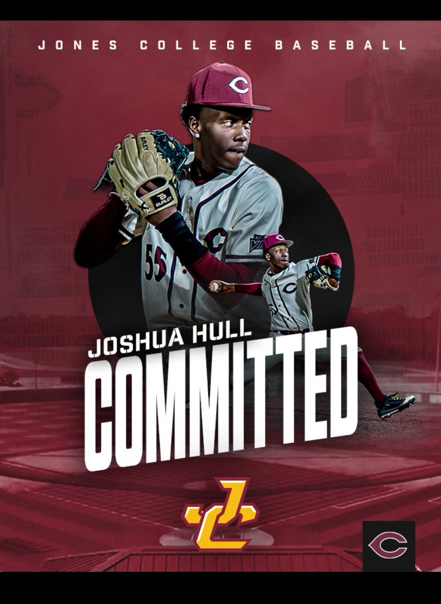 J0sh_Hull's tweet photo. I thank God,my family,all my coaches ad everyone who has helped me get to this point &amp; have helped me make this decision  on my journey in baseball by committing to Jones and continuing my 2-way abilities, go Bobcats! https://t.co/VpHjEx61nZ