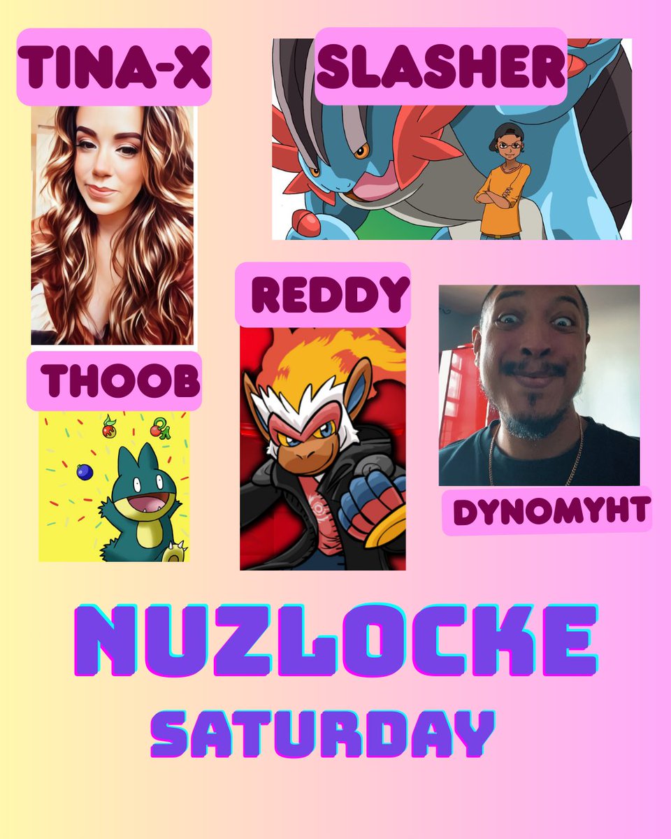 xXTina_Xx's tweet photo. 🔥 This weekend:
⚡️🎮 Pokémon Unite Shiny Nuzlocke Collab! 🎉✨
🕑 2 hrs | 5 streamers | 1 challenge
🐉 Hunt 6 Shinies (no mains!)
👥💥 Beat our squad = Win a Shiny
⭐ Subs = bonus prize
🎡 Fail? Wheel decides!

📅 9/27/2025 🕐 1 PM PST
#PokemonUnite #ShinyHunting https://t.co/4fObEqIxDd
