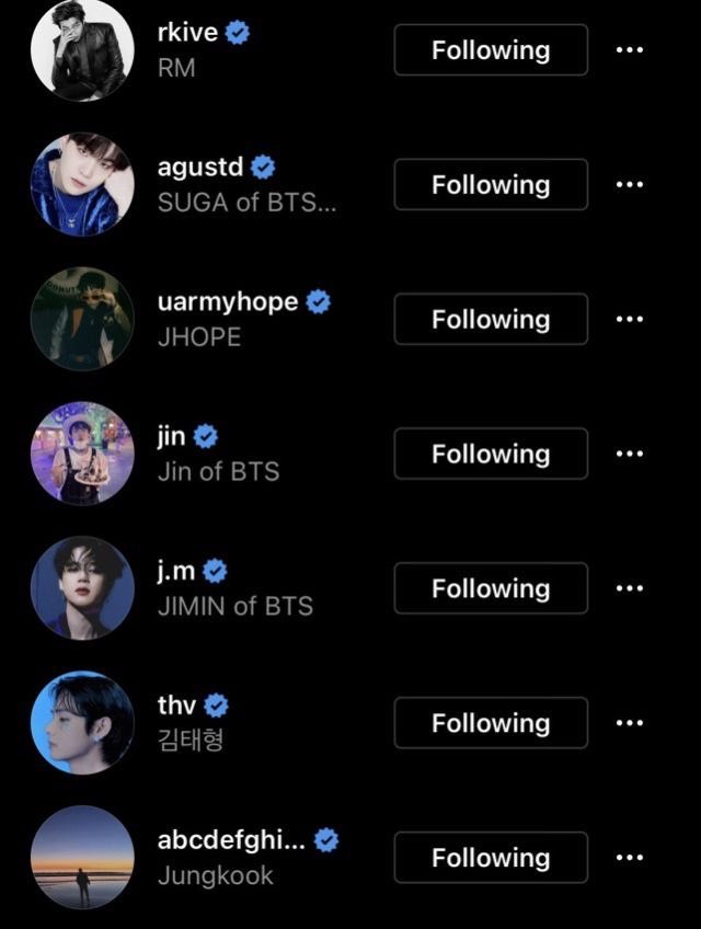 pjmtsx7's tweet photo. Raise your hand if you witnessed BTS insta debut https://t.co/CKsJs9pzgr