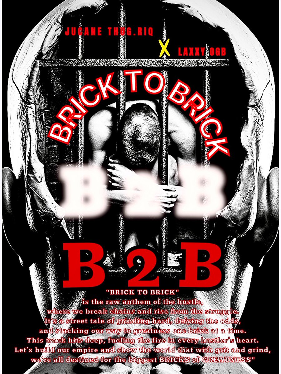📝“BRICK TO BRICK” FT 👑 <a href="/laxxyogb1/">Laxxy OGB</a> AVAILABLE ON ALL PLATFORMS, 

LINK ON MY BIO, CLICK TO PLAY AND PRACTICE - KNOWLEDGE IS POWER.

MY BATTLE BROTHERS REMEMBER TO SHARE AND INFORM THE NEXT NIGGA,YALL MY FAVORITE VILLAINS 🦅⭐️🪖

TRACK PRODUCED BY <a href="/BahdmahnProdcr/">Bahdmahn ProdCR</a> 👑⭐️🦅