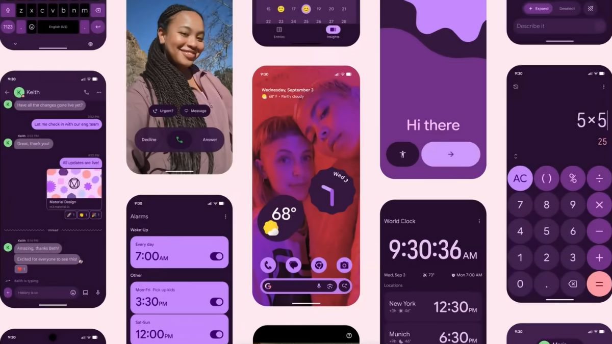 pixeluibygoogle's tweet image. Here's the upcoming Android customization features for Pixel devices
1. Custom lcon Shapes
2. Al lcon Theming
3. Clock Styles
4. Lockscreen Widgets
5. Pixel Themes
6. AI Dynamic Color Palettes
7. Home Screen Grid Options
8. Wallpaper Effects
9. Generational CMC Garbage Collector