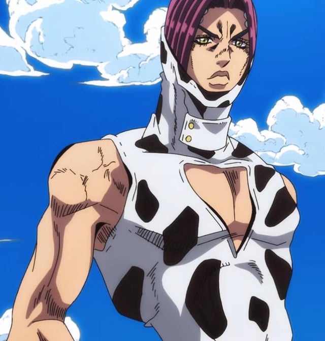 Onejojoaday's tweet image. Oct. 11, 2025

JoJo Character of the Day:

Rikiel