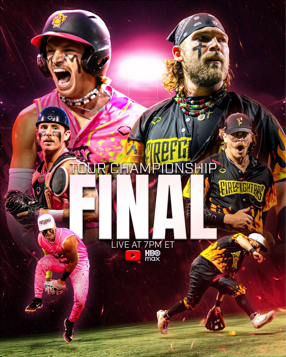 It all comes down to this. 

The Firefighters and the Party Animals will compete in the first Banana Ball Tour Championship Final tonight at 7pm ET on HBO Max and the Banana Ball YouTube channel 📺
