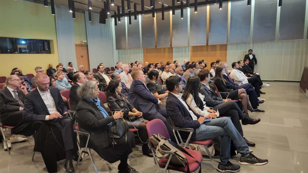 eoiberlin's tweet image. @eoiberlin hosted a Seminar titled “India-Germany: Partnering for an Innovation-Driven Future” with German Indian Innovation Corridor on 7 Oct 2025.
Amb @AjitVGupte underscored 🇮🇳-🇩🇪 ties in #DeepTech, #AI & digitalisation.
Experts from both countries shared insights, followed…