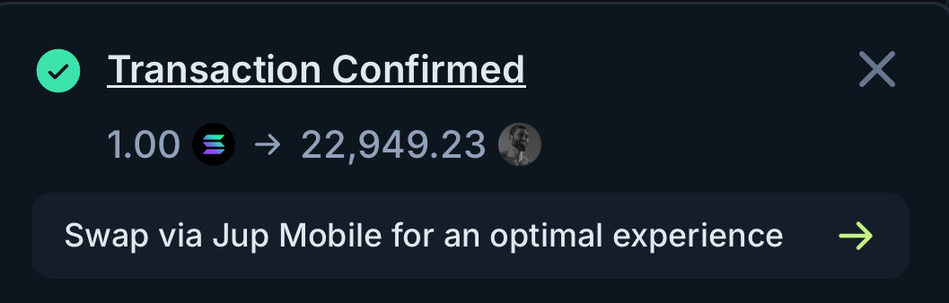 Day 217 of buying 1 sol worth of $giga everyday until we hit $1b MC

Everyone says “buy the dip” until the dip is here. Stay steady, lads

#DCAgang 🗿