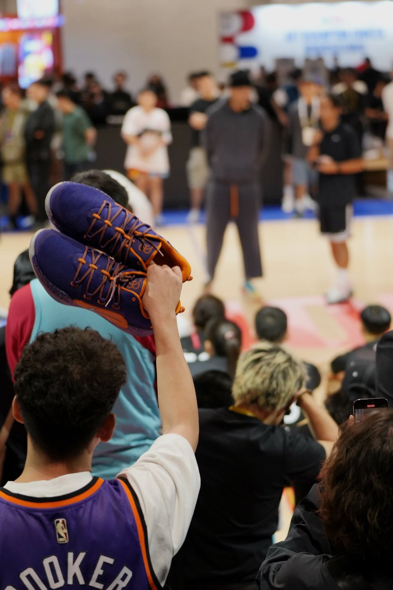 Devin Booker's popularity in China is truly insane.