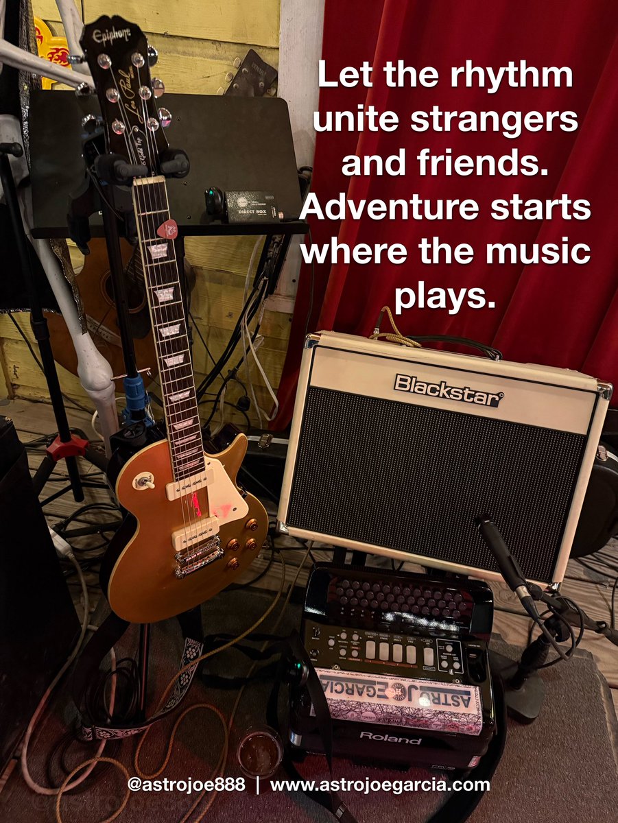 astrojoe888's tweet photo. Let the rhythm unite strangers and friends. Adventure starts where the music plays. #LiveMusic #MusicCommunity #TogetherWeJam https://t.co/9E8PfRcnpr