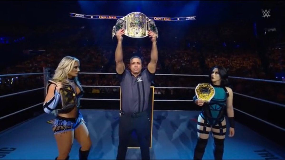 nodqdotcom's tweet image. Results of Stephanie Vaquer vs. Tiffany Stratton at WWE Crown Jewel 2025 nodq.com/news/results-o…