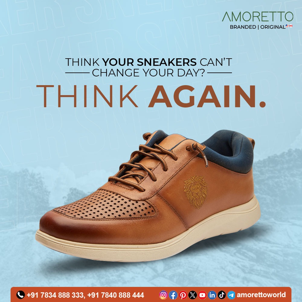 AmorettoWorld's tweet image. Every Step, Pure Freedom.

Soft on the step. Sharp in style. Amoretto sneakers move with you—through streets, weekend escapes, and every spontaneous adventure.

Explore the collection now.

#Amoretto #StepIntoComfort #MoveWithConfidence #StyleMeetsComfort #AmorettoStyle