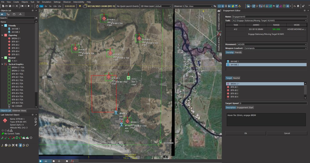 AVTSimulation's tweet image. Did you know the AGT features the Master Gunnery Engagement Editor- a powerful, portable laptop solution that serves as the central hub for configuring and managing engagements across all AGT Stations on the same network?
avtsim.com/apache-simulat…
#AGT #SimulationTraining #ATTACK