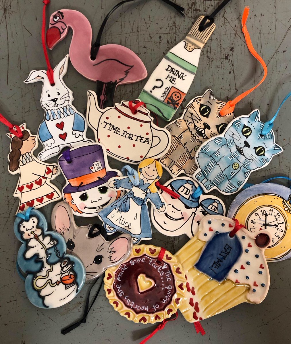 TileProductions's tweet image. Alice - Mystery mix! 5 tags for just £10. Available on the Etsy shop now. ⁦@TileProductions⁩