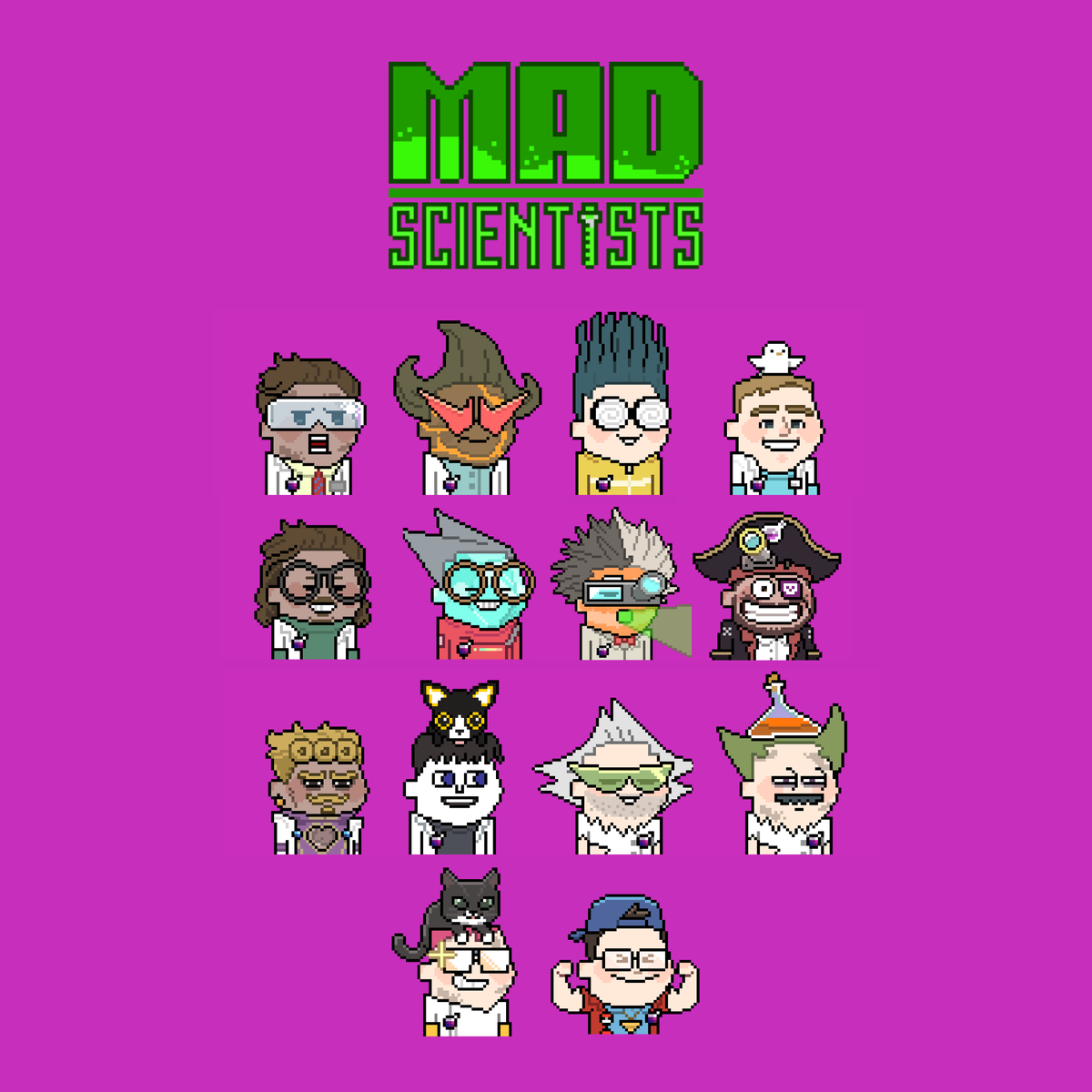 These are our Mad Scientists 🧪

Show us yours! 👀