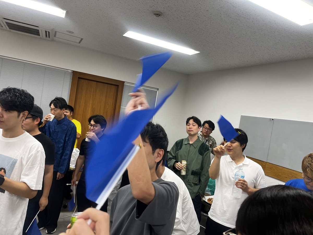 GACHA_YAMAGUCHI's tweet image. 青色1号最高でした！📣📣📣

また来年！Let&apos;s GO！🔥🔥🔥

#キングオブコント2025
#青色1号